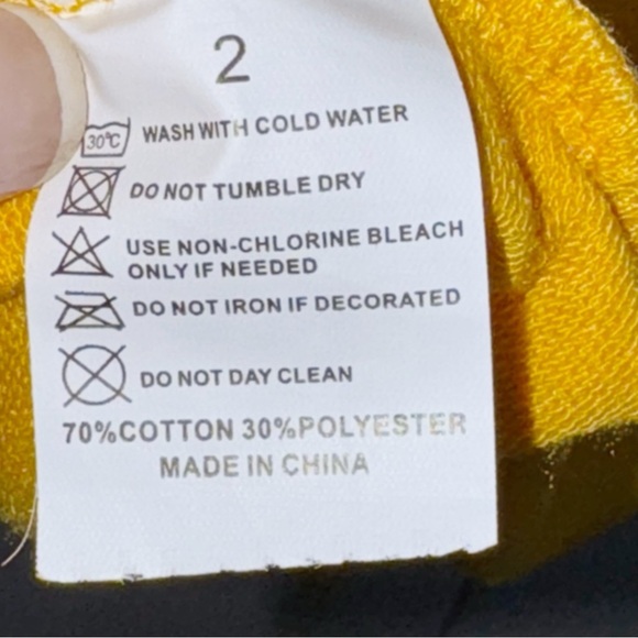 Beth Dutton State of Mind Sweatshirt Mustard Yellow Sz XL - Picture 8 of 9